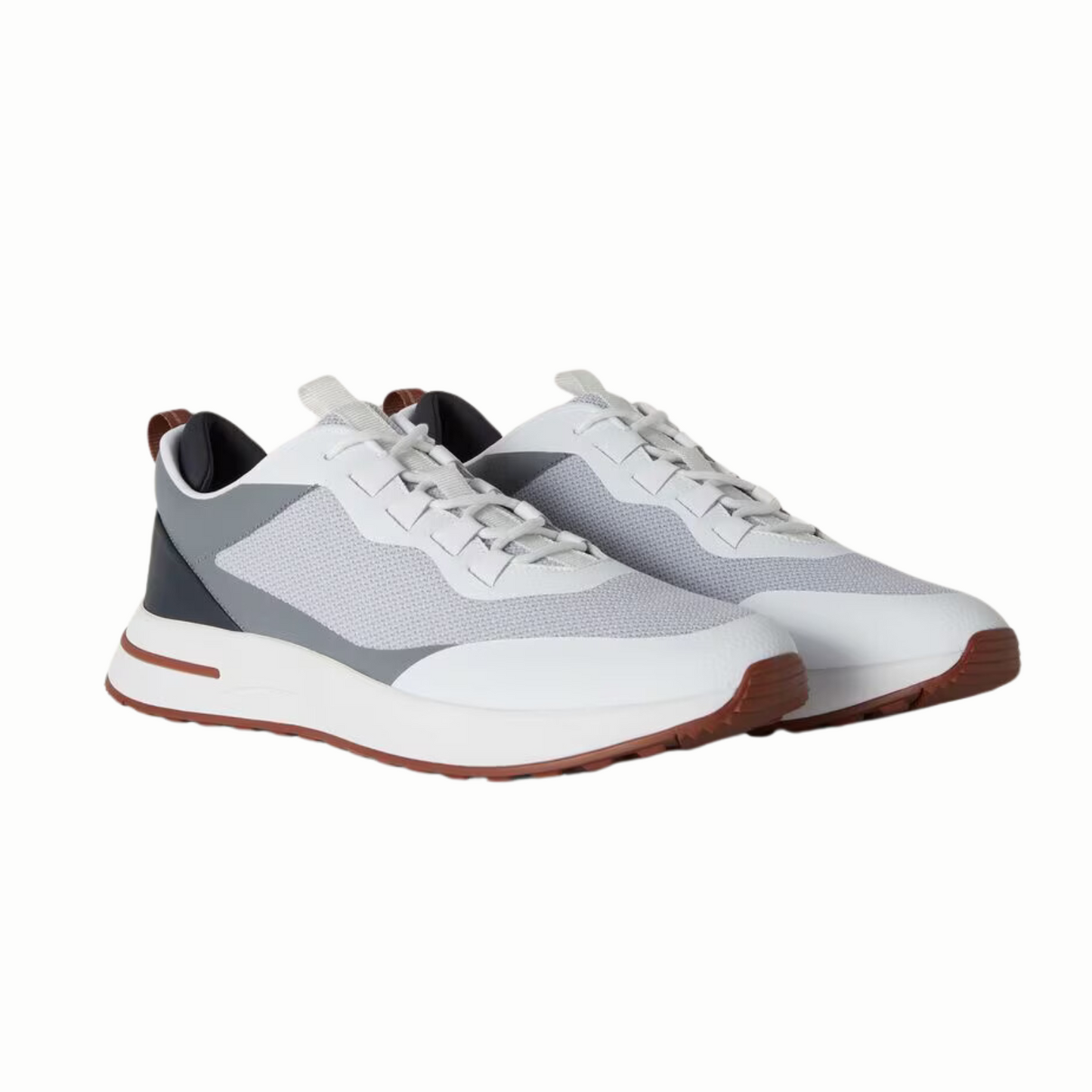 Loro Piana Week End Walk Sneaker Microfibre Frost Grey EU 42 - In Stock