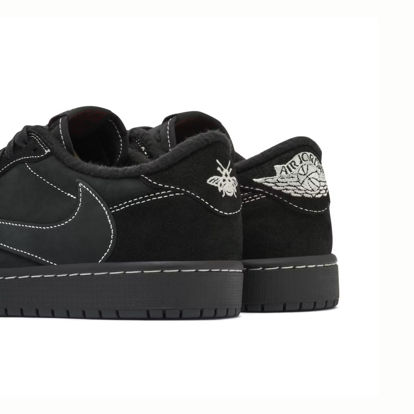 Jordan 1 Retro Low Travis Scott Black Phantom UK 10 - In Stock