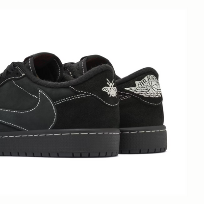Jordan 1 Retro Low Travis Scott Black Phantom UK 10 - In Stock
