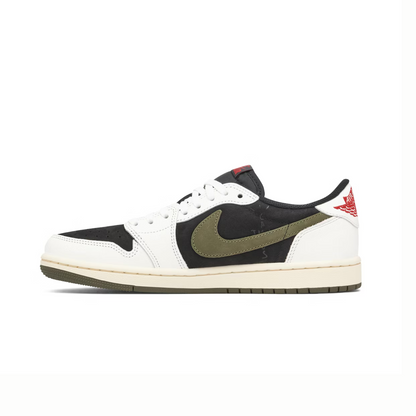 Jordan 1 Retro Low Travis Scott Olive (Women's) UK 8/9 - In Stock