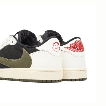 Jordan 1 Retro Low Travis Scott Olive (Women's) UK 8/9 - In Stock