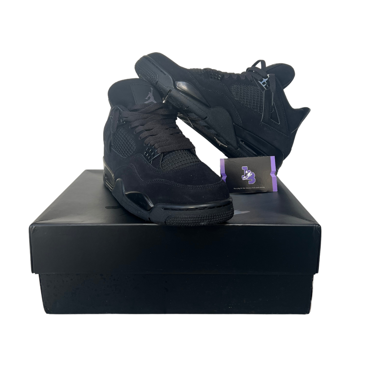 *Pre-loved* Jordan 4 Retro Black Cat (2020) UK 9