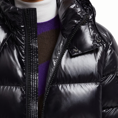 Moncler Maya Hooded Short Down Jacket