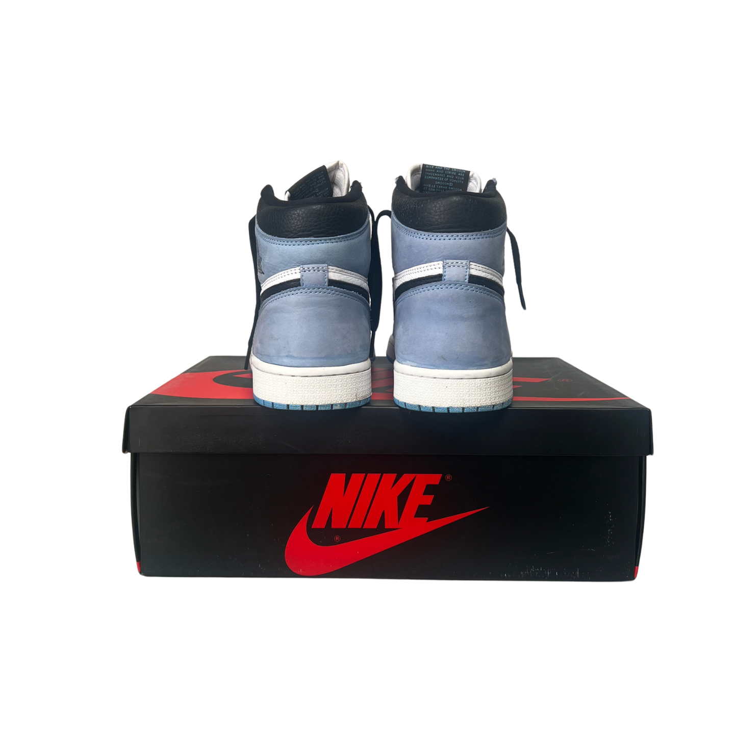*Pre-loved* Jordan 1 Retro High University Blue UK 9