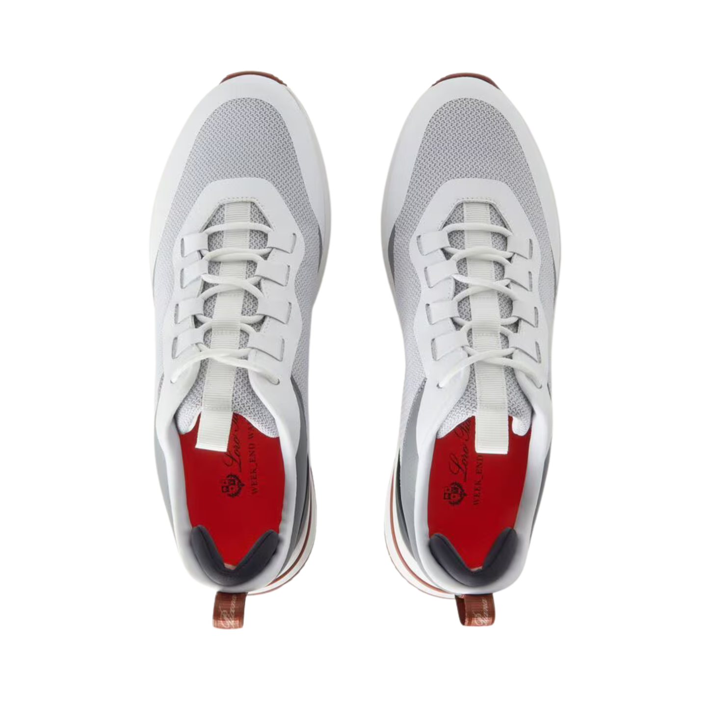 Loro Piana Week End Walk Sneaker Microfibre Frost Grey EU 42 - In Stock